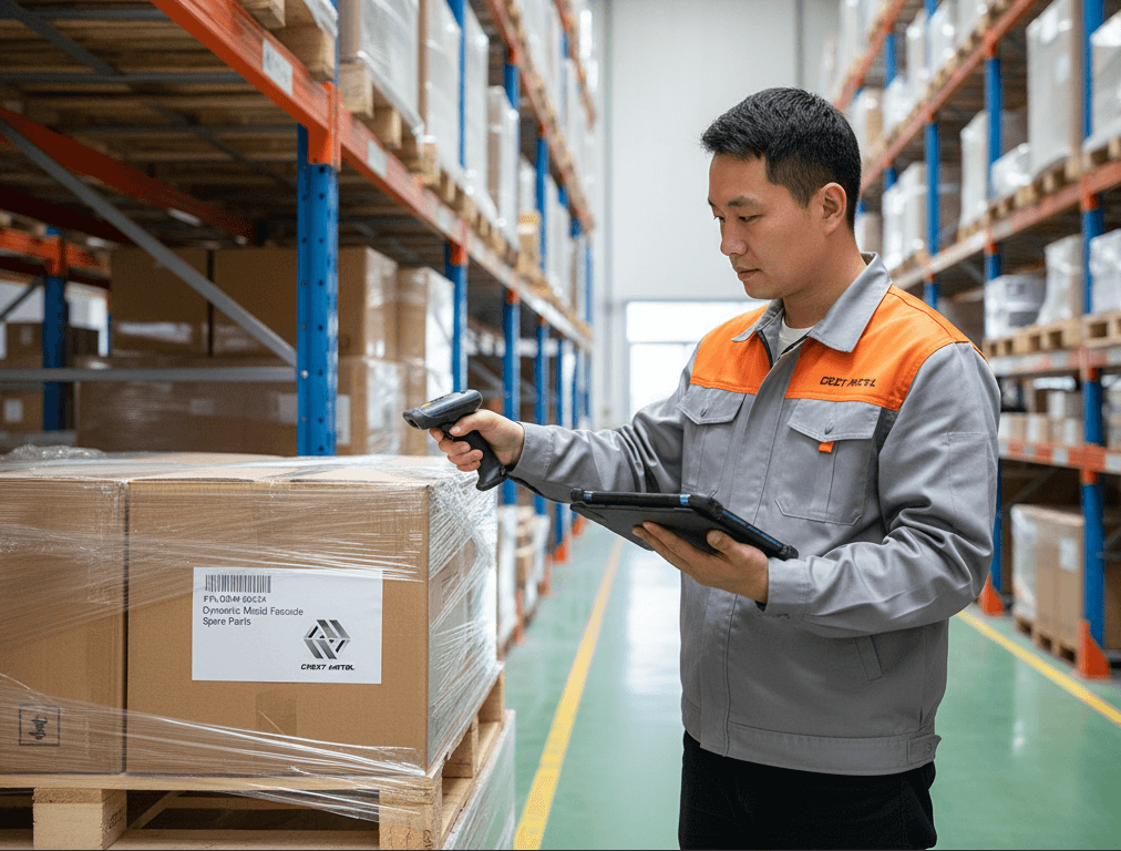 CRZMETAL manufacturing control and component tracking inspection