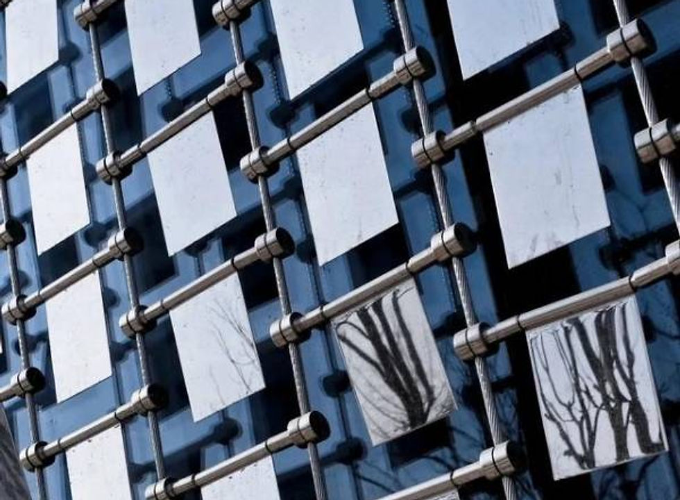 Wind-driven kinetic facade metal panel reference