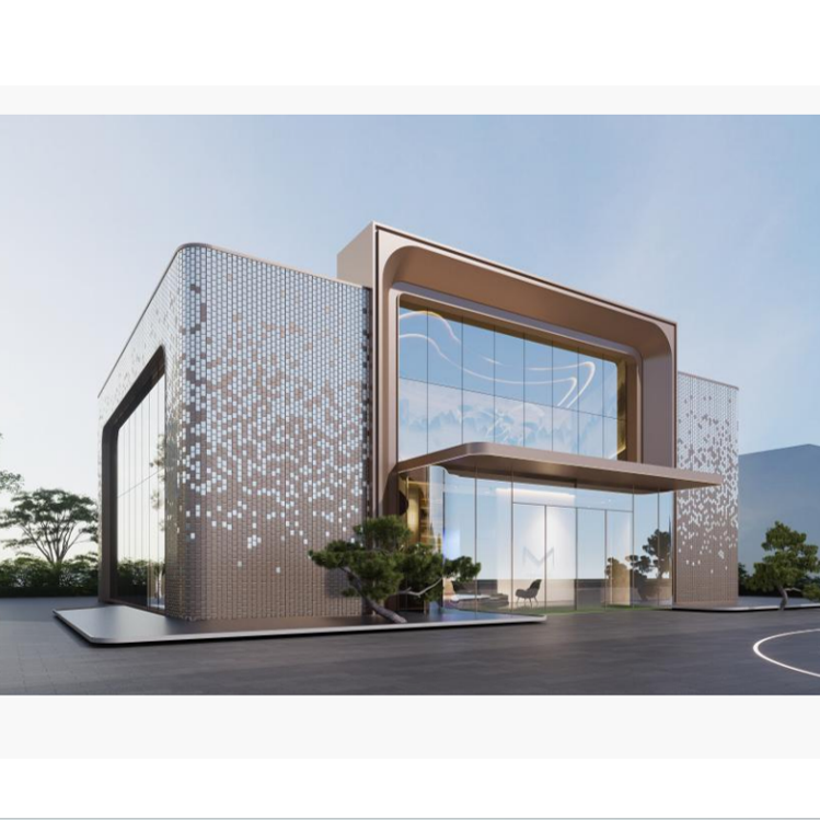 Cultural Building Facade Application project media