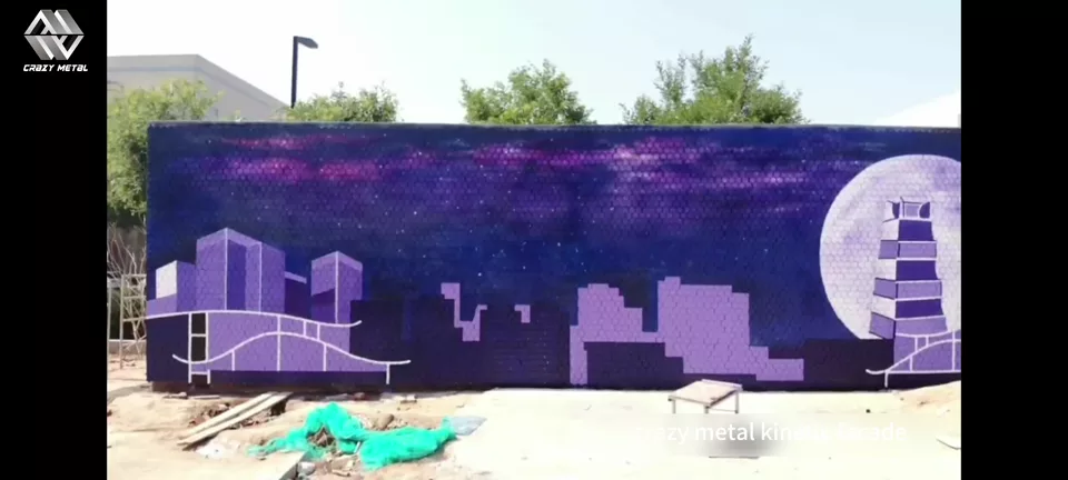 Kinetic Facade Installation Record kinetic facade video
