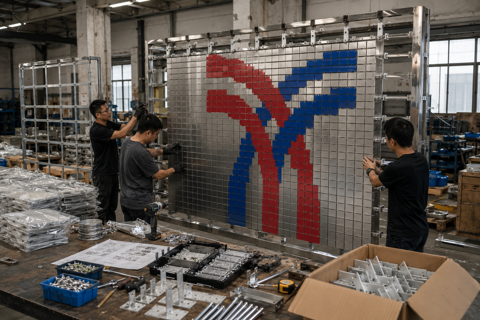 Bangkok Mochit Complex kinetic facade project media