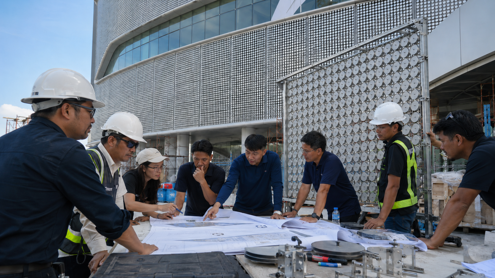 Grande Centre Point Space Pattaya kinetic facade project media