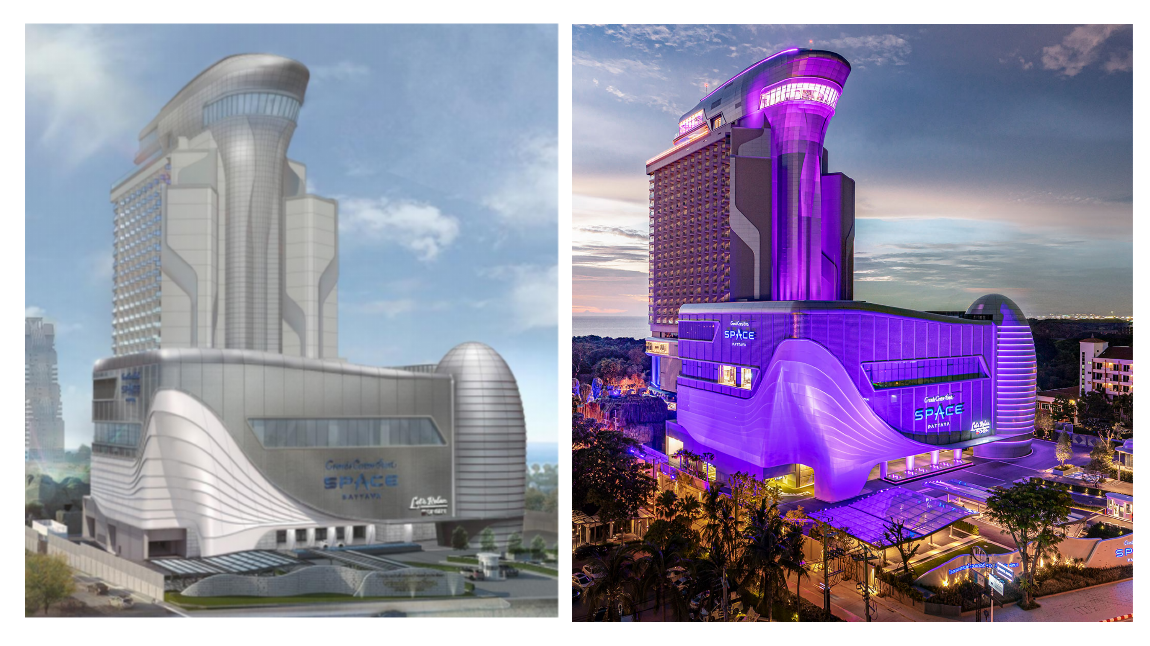 Grande Centre Point Space Pattaya kinetic facade project media