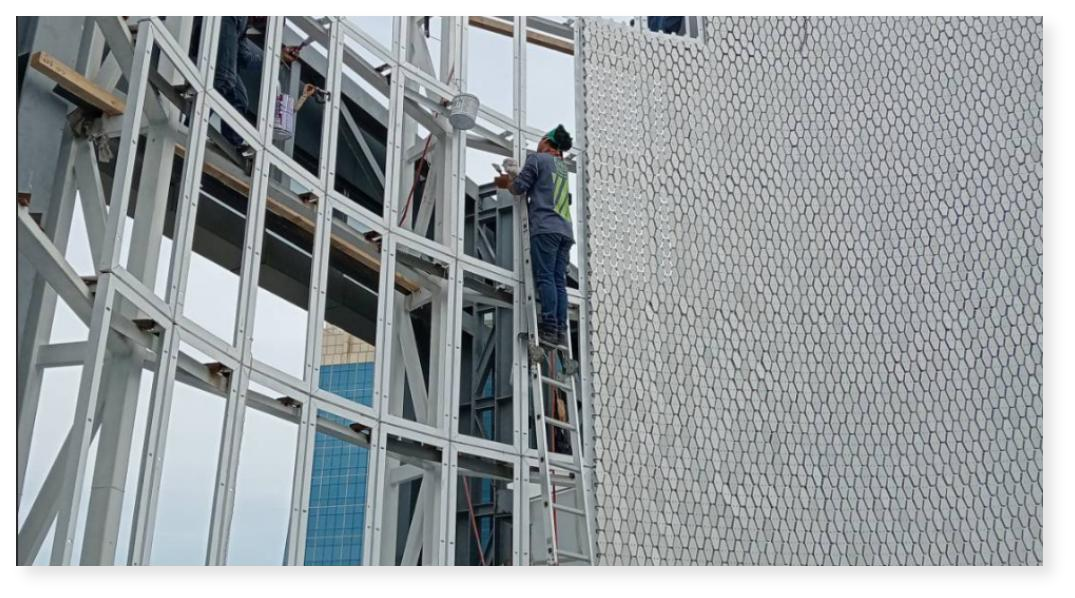 SO Bangkok Hotel kinetic facade project media