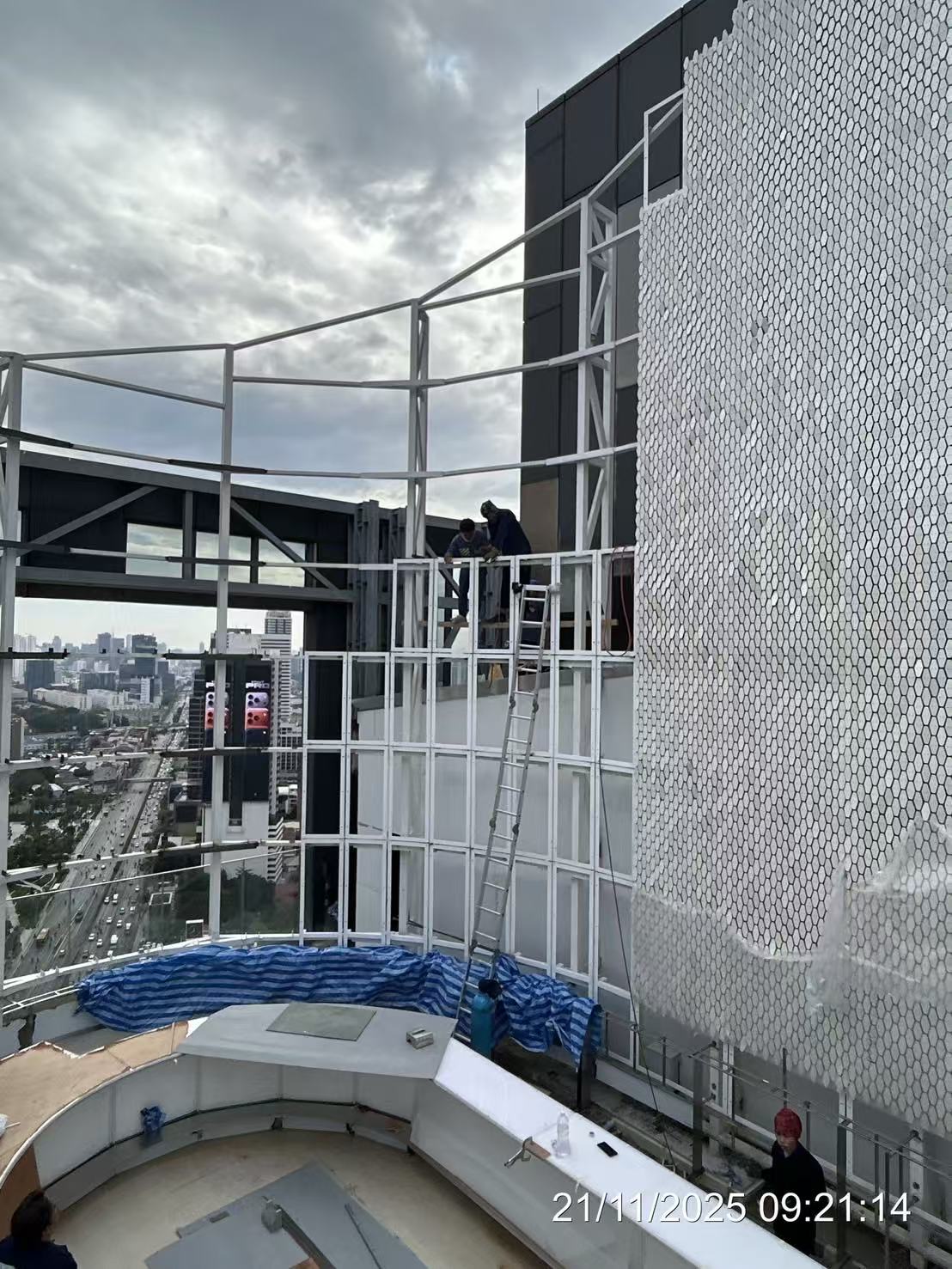 SO Bangkok Hotel kinetic facade project media