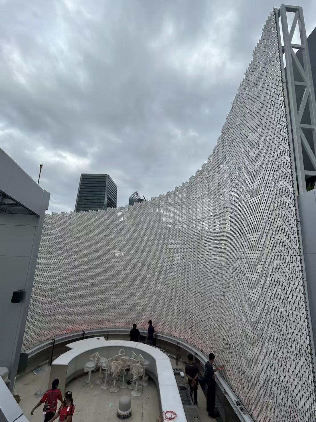 SO Bangkok Hotel kinetic facade project media