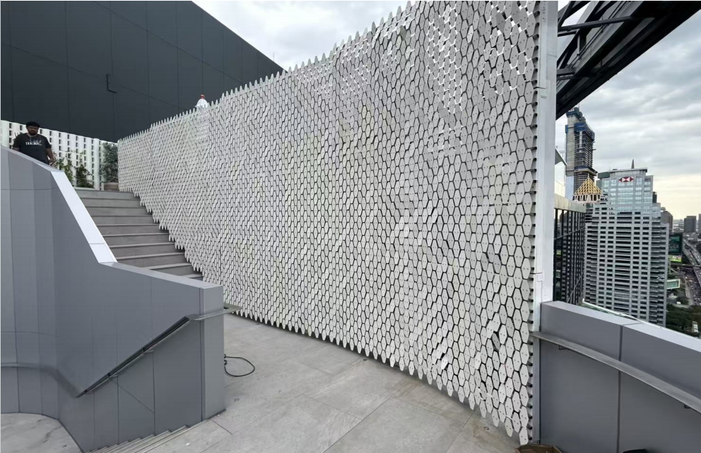 SO Bangkok Hotel kinetic facade project media