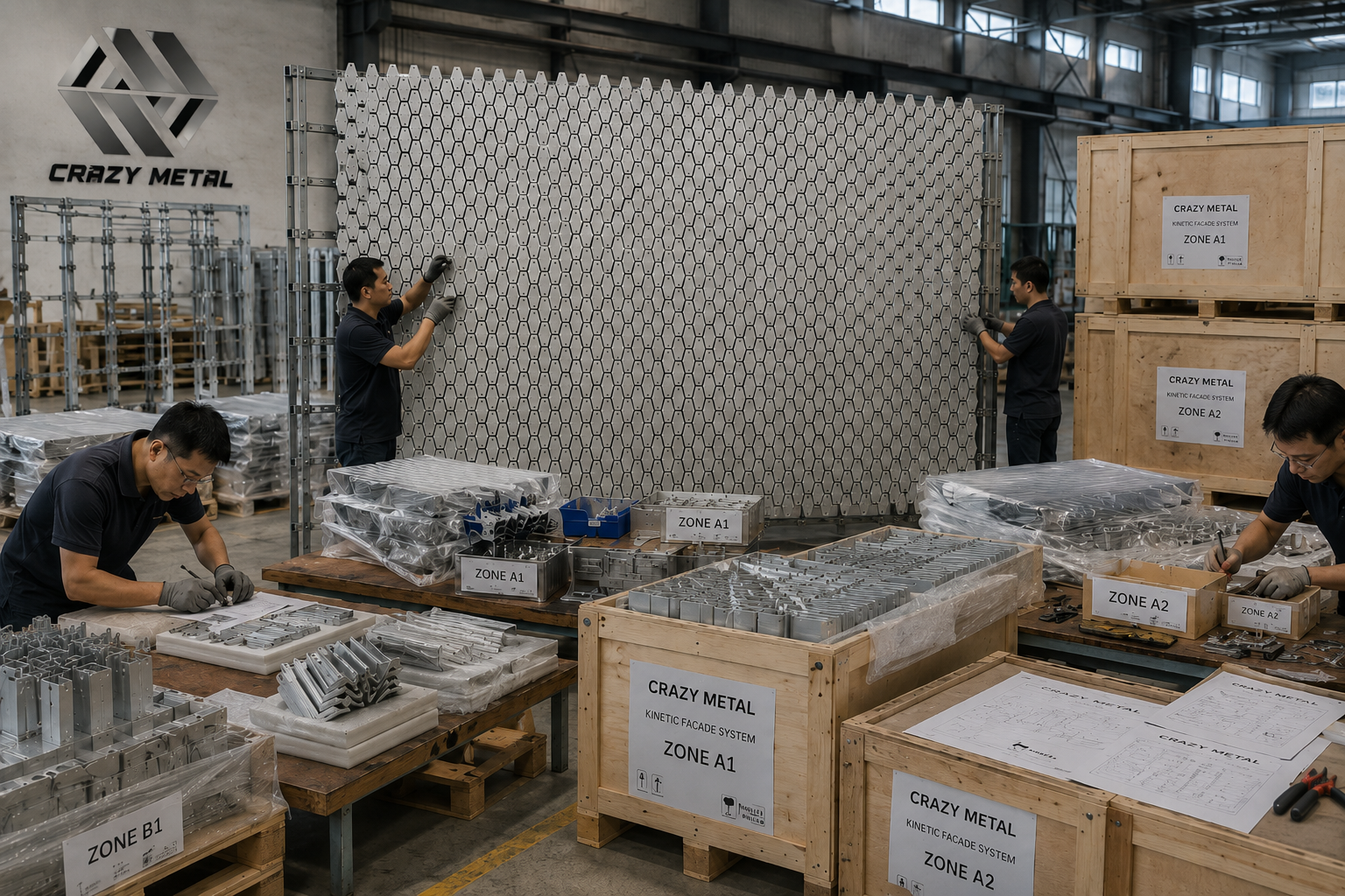 SO Bangkok Hotel kinetic facade project media